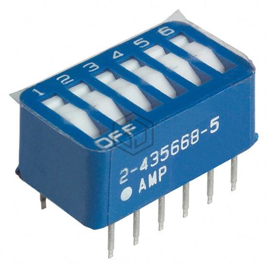 2-435668-5 - TE Connectivity ALCOSWITCH Switches - DIP Switches