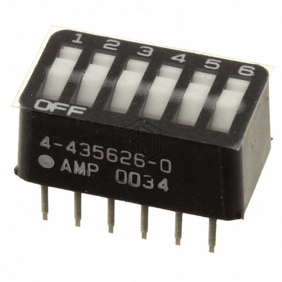 4-435626-0 - TE Connectivity ALCOSWITCH Switches - DIP Switches