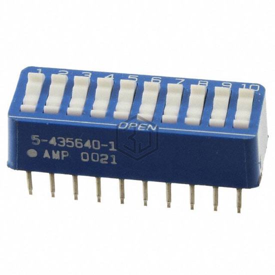 5-435640-1 - TE Connectivity ALCOSWITCH Switches - DIP Switches
