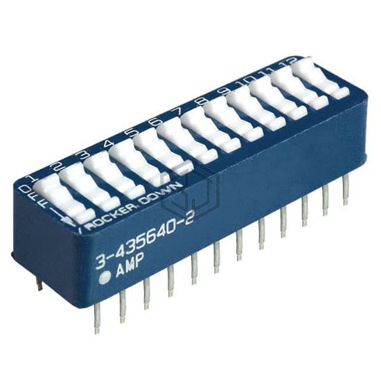 4-435640-3 - TE Connectivity ALCOSWITCH Switches - DIP Switches