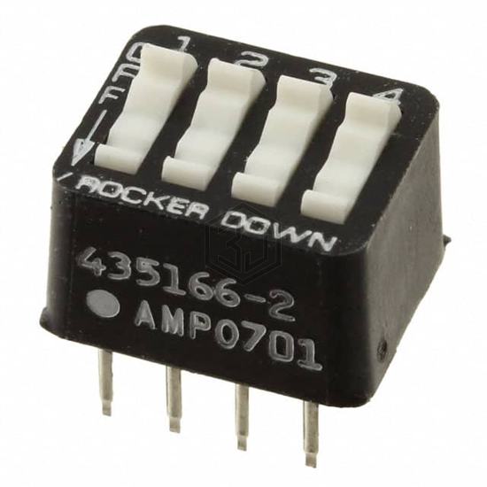 5435166-2 - TE Connectivity ALCOSWITCH Switches - DIP Switches