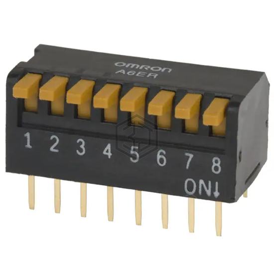 A6ER-7104 - Omron Electronics Inc-EMC Div - DIP Switches