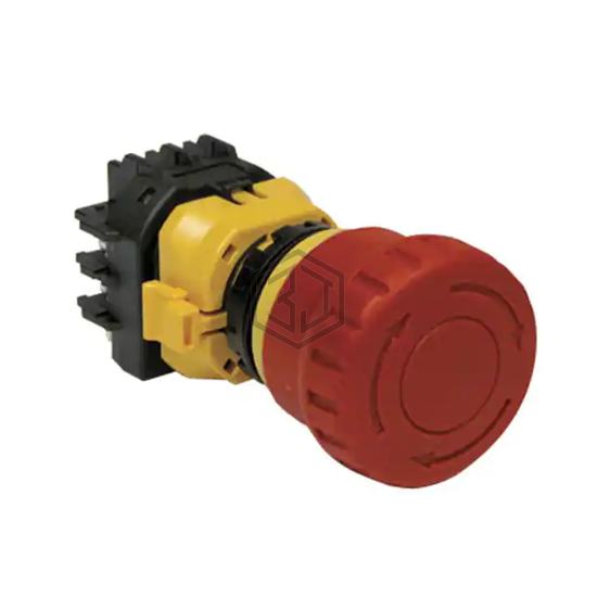 XW1E-BV413M-R - IDEC - Emergency Stop (E-Stop) Switches