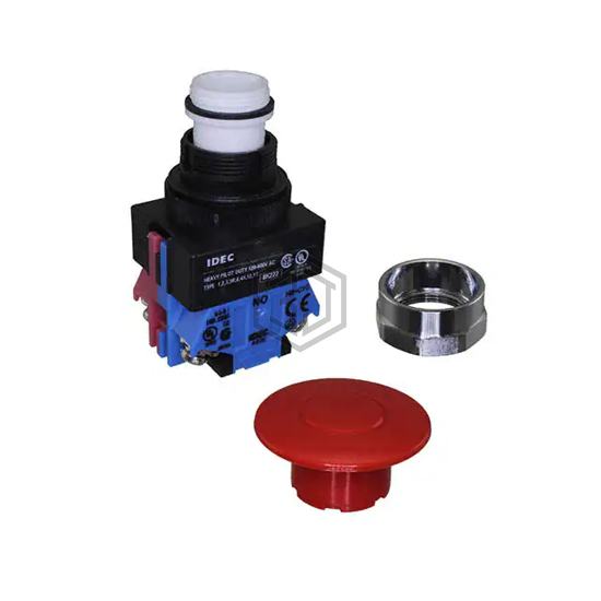 AYW411-R - IDEC - Emergency Stop (E-Stop) Switches