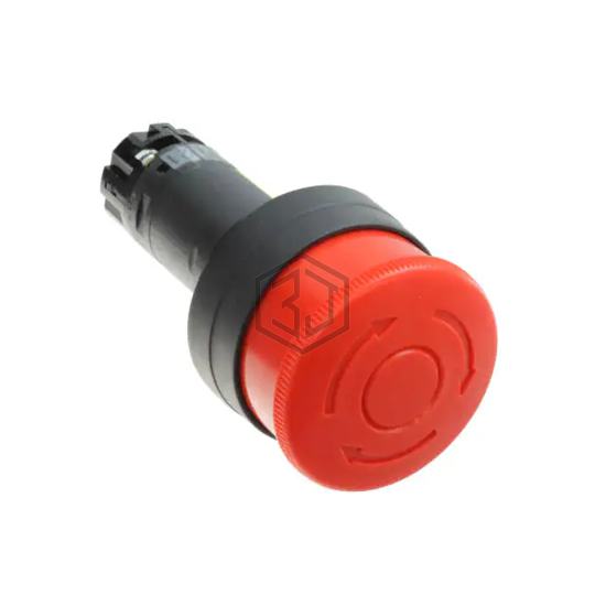 HW1E-BV4F02-R - IDEC - Emergency Stop (E-Stop) Switches
