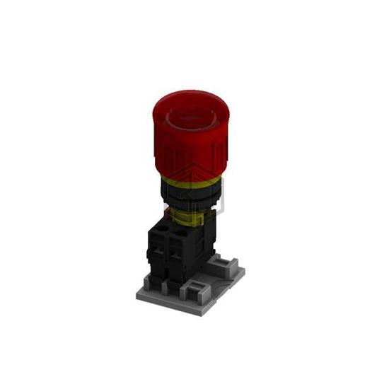 M22EL-PSB01-E230R - Moujen - Emergency Stop (E-Stop) Switches
