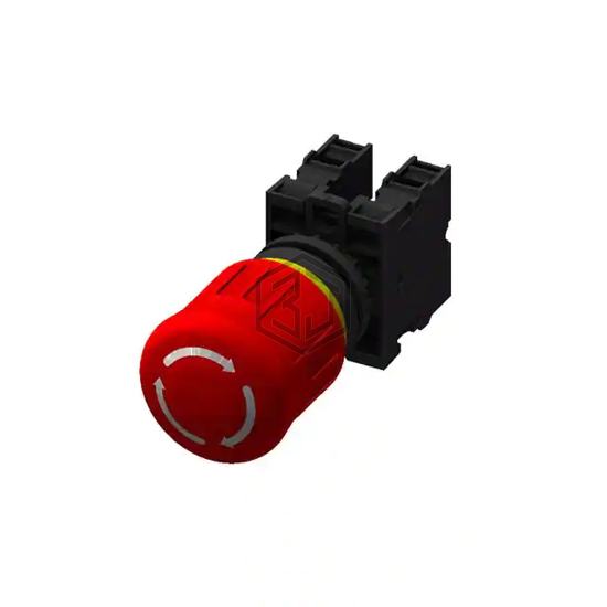 M22E-TSF20-R - Moujen - Emergency Stop (E-Stop) Switches