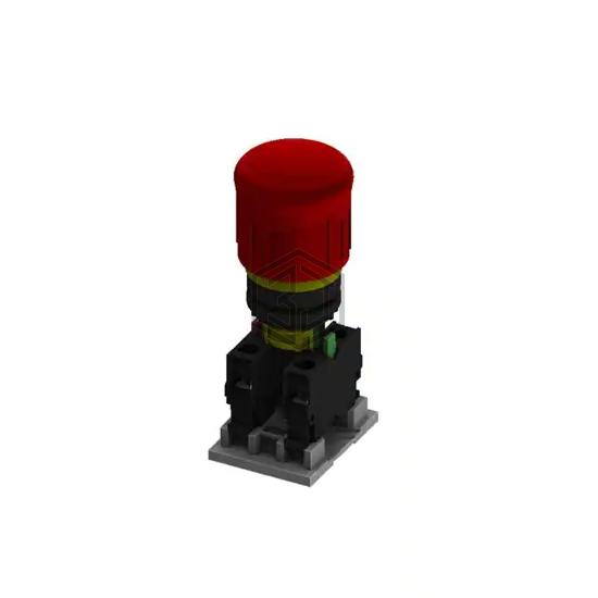M22E-PSB11-R - Moujen - Emergency Stop (E-Stop) Switches