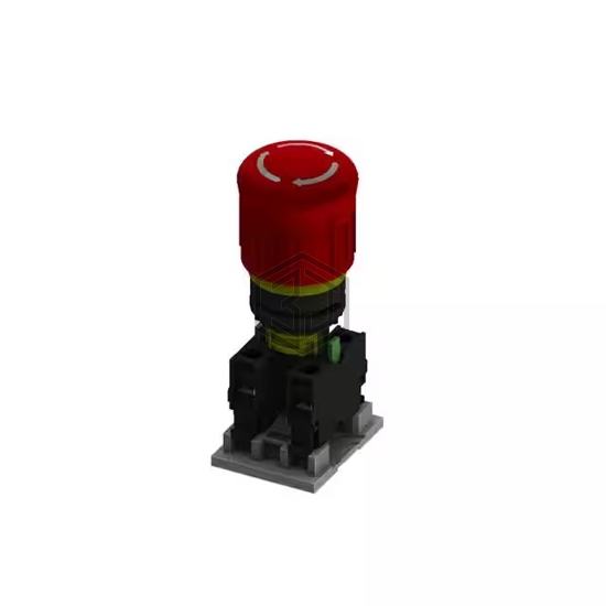 M22E-TSB20-R - Moujen - Emergency Stop (E-Stop) Switches