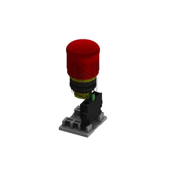 M22E-PSB10-R - Moujen - Emergency Stop (E-Stop) Switches