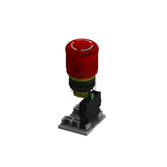 M22E-TSB10-R - Moujen - Emergency Stop (E-Stop) Switches