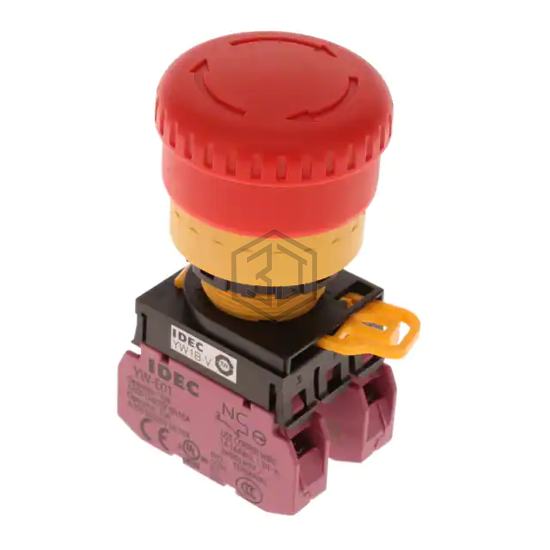 YW1B-V4E02R - APEM Inc. - Emergency Stop (E-Stop) Switches
