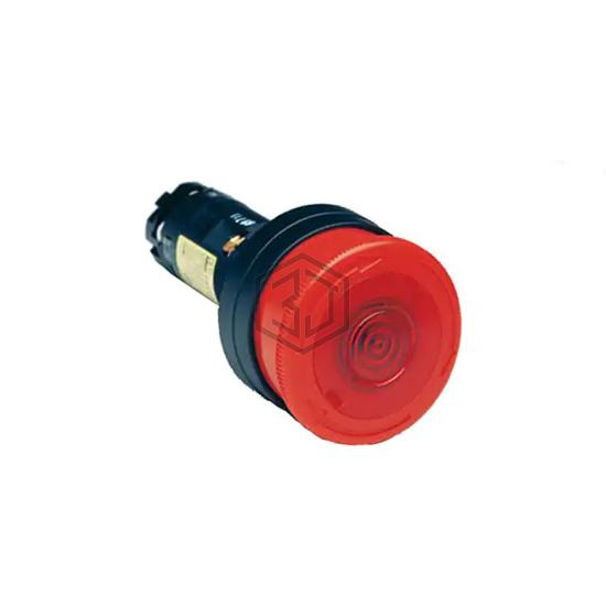 HW1E-LV4F02QD-R-24V - IDEC - Emergency Stop (E-Stop) Switches