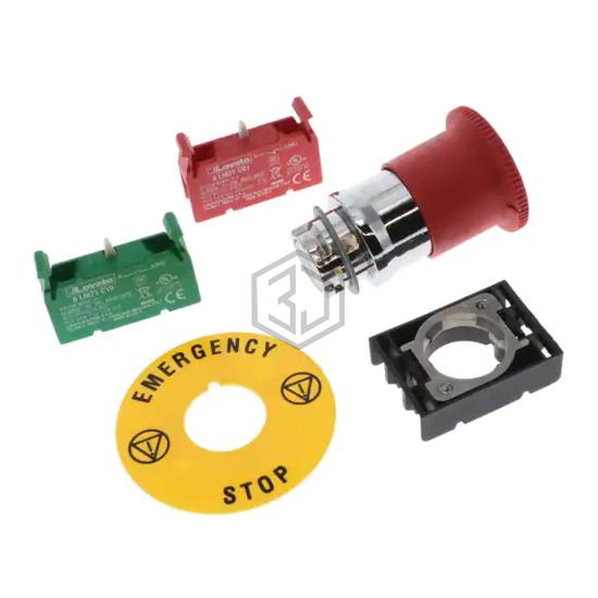 SSA-EBM-11L - Banner Engineering Corporation - Emergency Stop (E-Stop) Switches