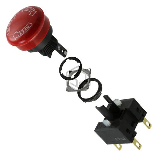 A165E-S-02 - Omron Automation and Safety - Emergency Stop (E-Stop) Switches