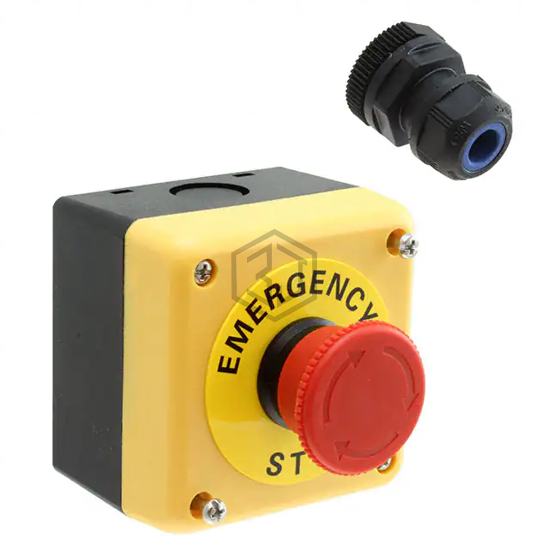 A22NE-M-P102-N-B - Omron Automation and Safety - Emergency Stop (E-Stop) Switches
