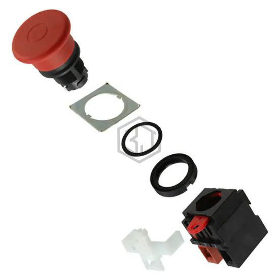 A22E-MP-11 - Omron Automation and Safety - Emergency Stop (E-Stop) Switches
