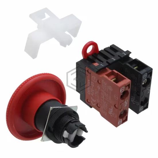 A22E-L-11 - Omron Automation and Safety - Emergency Stop (E-Stop) Switches