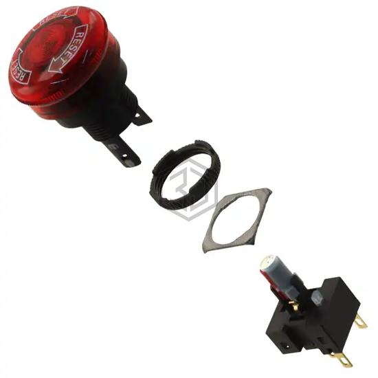 A165E-LS-24D-01 - Omron Automation and Safety - Emergency Stop (E-Stop) Switches
