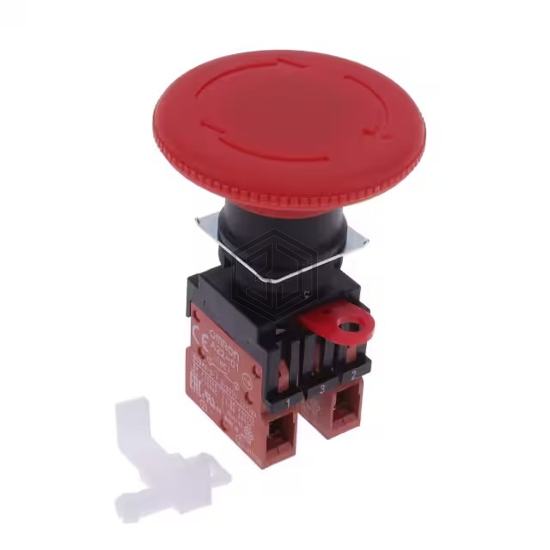 A22E-L-02 - Omron Automation and Safety - Emergency Stop (E-Stop) Switches