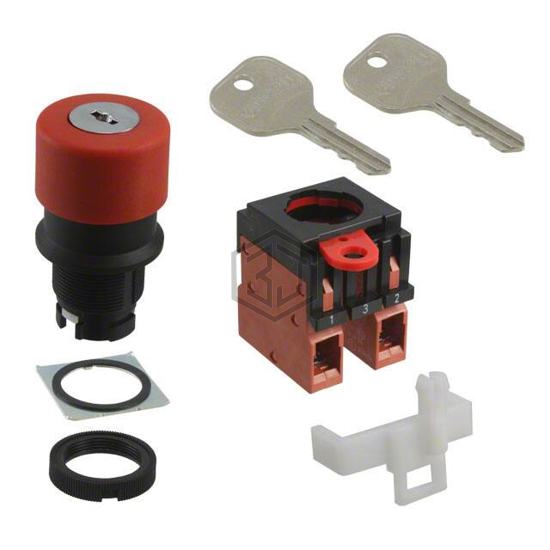 A22E-SK-02 - Omron Automation and Safety - Emergency Stop (E-Stop) Switches