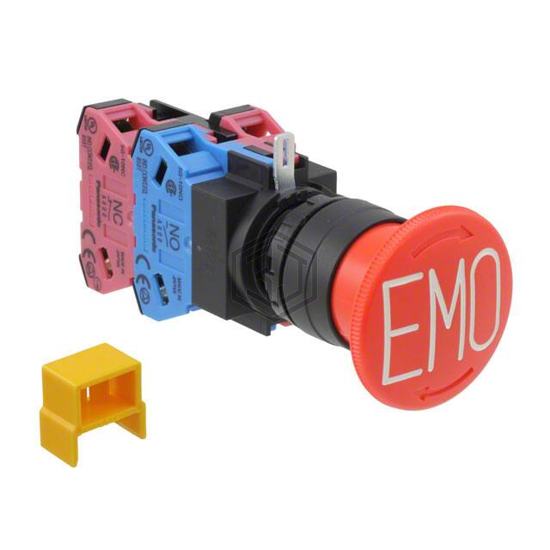 SG-E1-12-E - Panasonic Industrial Automation Sales - Emergency Stop (E-Stop) Switches
