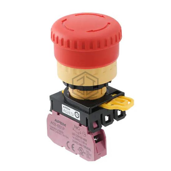 A02ESI3B101IX0 - APEM Inc. - Emergency Stop (E-Stop) Switches
