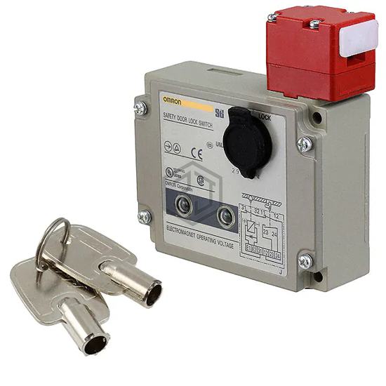 D4BL-1CRG-A - Omron Automation and Safety - Interlock Switches