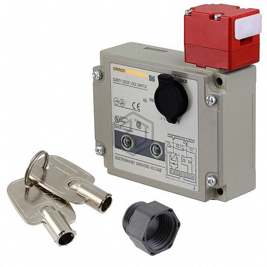 D4BL-4CRA-A-NPT - Omron Automation and Safety - Interlock Switches