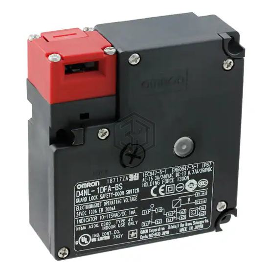 D4NL-4GDA-B4-NPT - Omron Automation and Safety - Interlock Switches