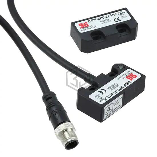 D40P-SPC-21-M12 - Omron Automation and Safety - Interlock Switches