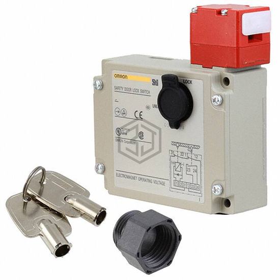 D4BL-4CRA-NPT - Omron Automation and Safety - Interlock Switches