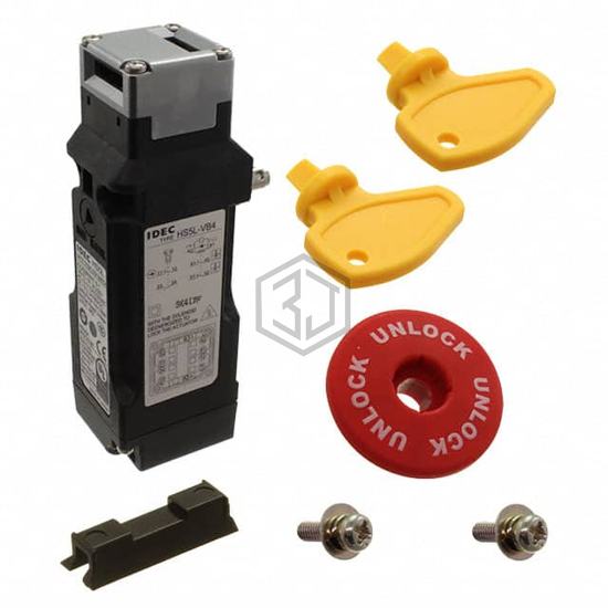 HS5L-VB44LM-G - IDEC - Interlock Switches