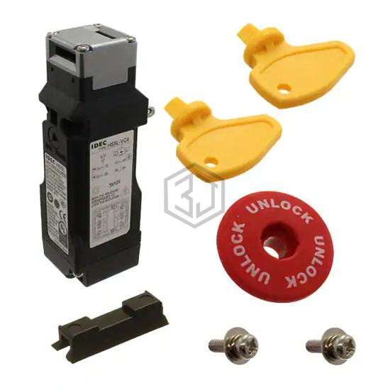 HS5L-VC44LM-G - IDEC - Interlock Switches