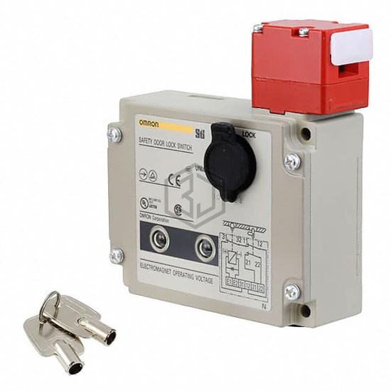 D4BL-4DRA-A - Omron Automation and Safety - Interlock Switches