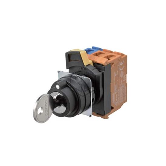 A22NK-3BB-01DA-G202 - Omron Automation and Safety - Keylock Switches
