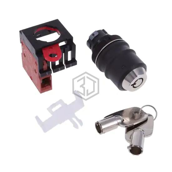 A22TK-2LL-01-K01 - Omron Automation and Safety - Keylock Switches