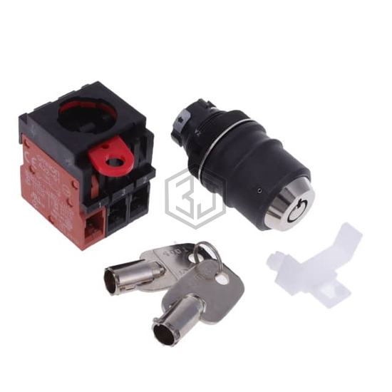 A22TK-2RR-21-K05 - Omron Automation and Safety - Keylock Switches