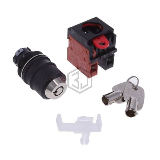 A22TK-2LR-11-K02 - Omron Automation and Safety - Keylock Switches