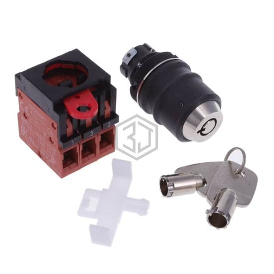 A22TK-2LR-03-K03 - Omron Automation and Safety - Keylock Switches