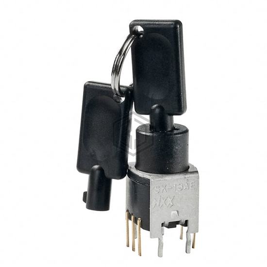 SK13AEG13 - NKK Switches - Keylock Switches