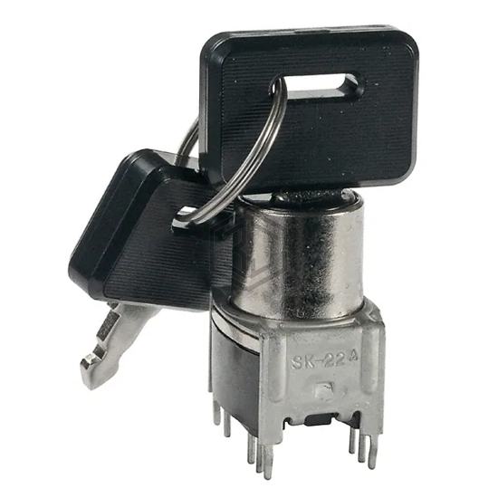 SK22AG13 - NKK Switches - Keylock Switches