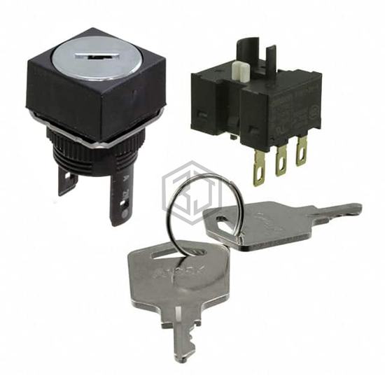 A165K-A2AL-1 - Omron Automation and Safety - Keylock Switches