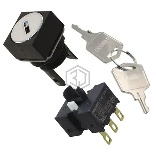 A165K-A2M-1 - Omron Automation and Safety - Keylock Switches
