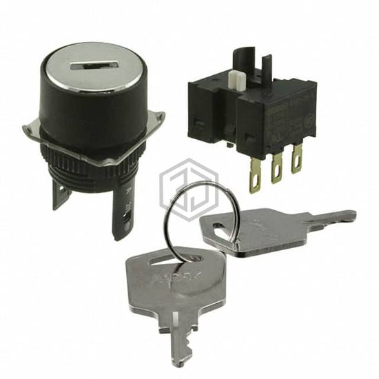 A165K-T2AL-1 - Omron Automation and Safety - Keylock Switches