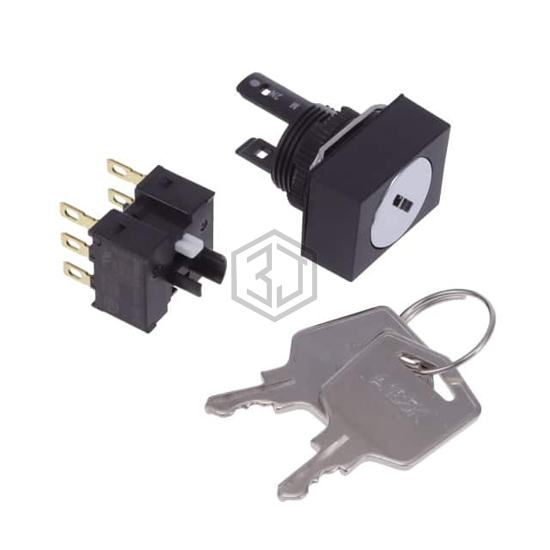 A165K-J2M-2 - Omron Automation and Safety - Keylock Switches