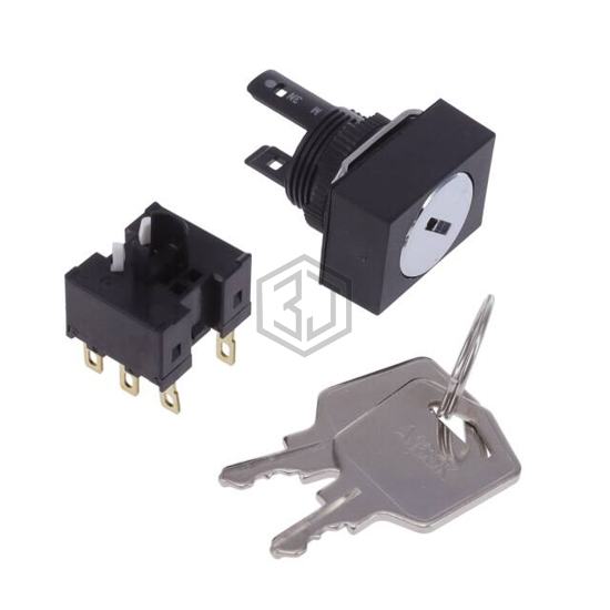 A165K-J3ML-2 - Omron Automation and Safety - Keylock Switches