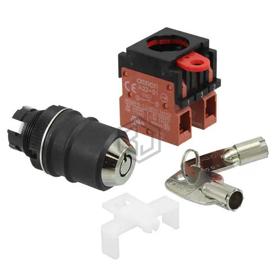 A22TK-2RL-02-K01 - Omron Automation and Safety - Keylock Switches