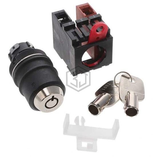 A22TK-2RL-11-K01 - Omron Automation and Safety - Keylock Switches