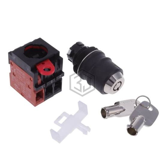 A22TK-2LR-21-K01 - Omron Automation and Safety - Keylock Switches